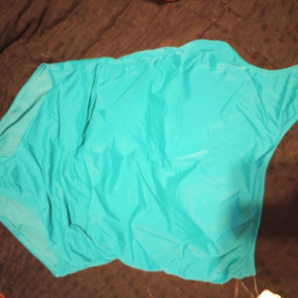Turquoise swimming suit